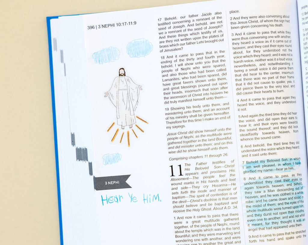 Primary Edition Scripture Stickers