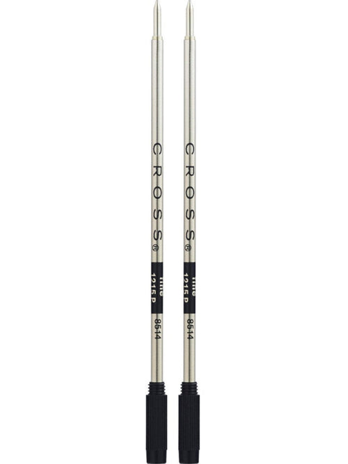 Ballpoint Pen Refill - Black - Fine - Dual Pack
